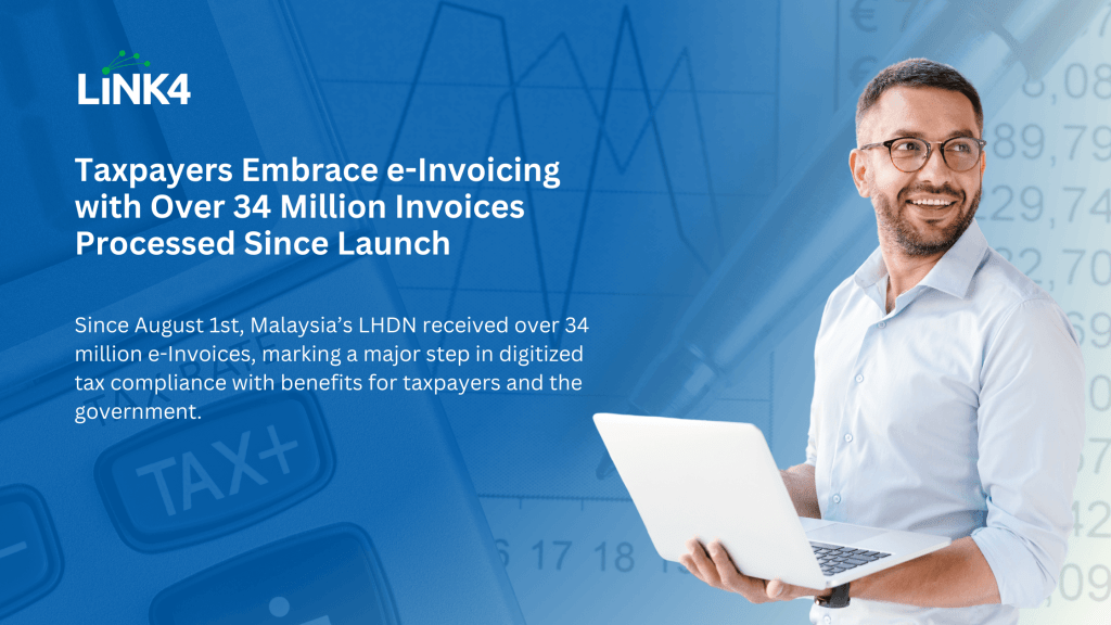 Taxpayers Embrace e-Invoicing with Over 34 Million Invoices Processed Since Launch